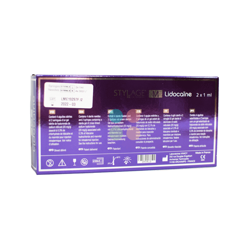 Buy Stylage M Lidocaine (2x1ml) Online in the USA | FillerSupplies