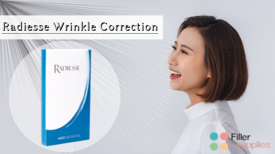 How does the RADIESSE wrinkle filler work?