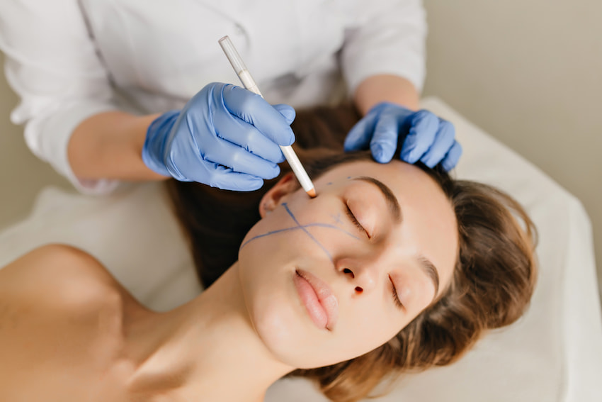 Woman preparing to get Revolax injection